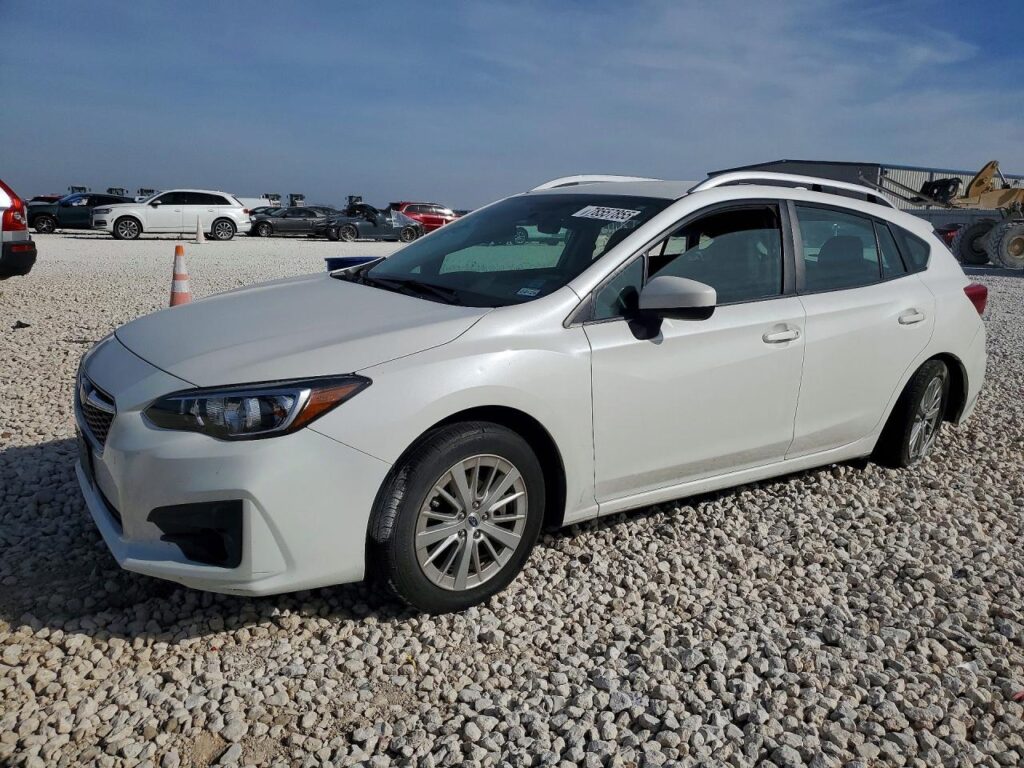 2018 SUBARU IMPREZA HOOD - 1004610039