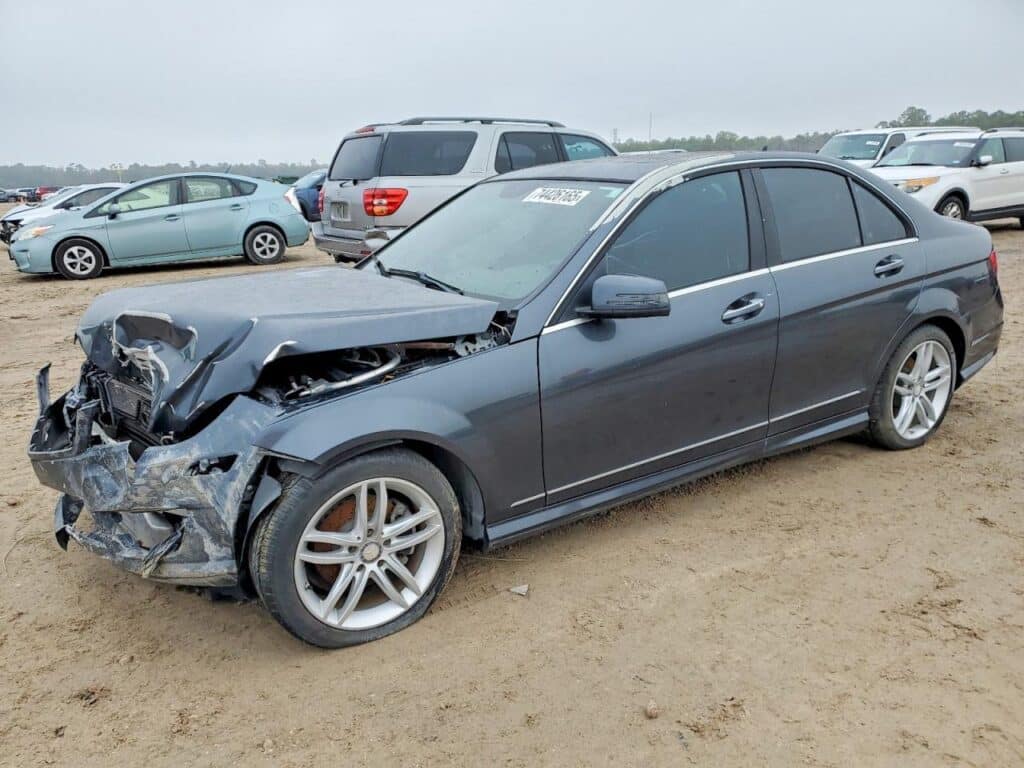 2014 MERCEDES MERCEDES_C~CLASS DOOR ASSEMBLY FRONT - 1004654619