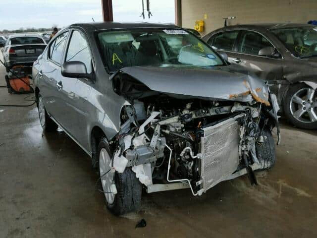 2012 NISSAN VERSA ENGINE ASSEMBLY - 1001956263
