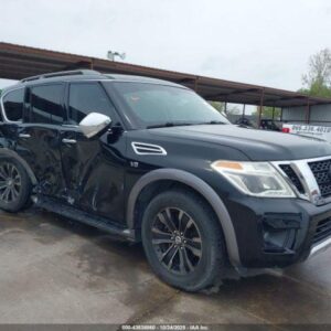 2017 NISSAN ARMADA DOOR GLASS REAR - 1004518133