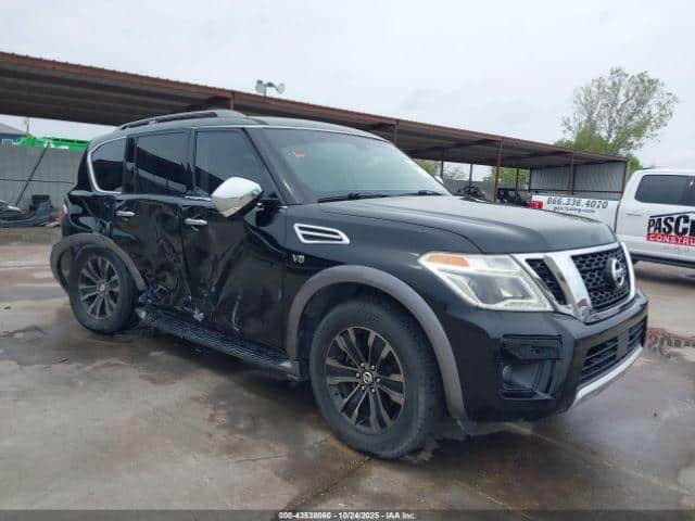 2017 NISSAN ARMADA DOOR GLASS REAR - 1004518133