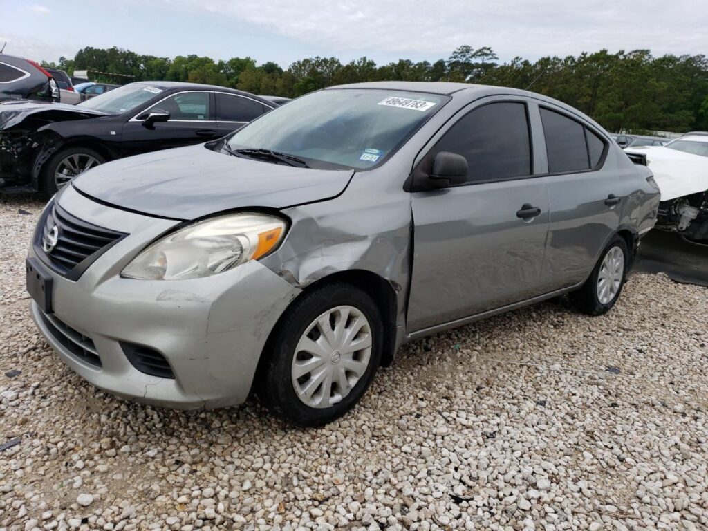 2013 NISSAN VERSA ENGINE ASSEMBLY - 1003734704