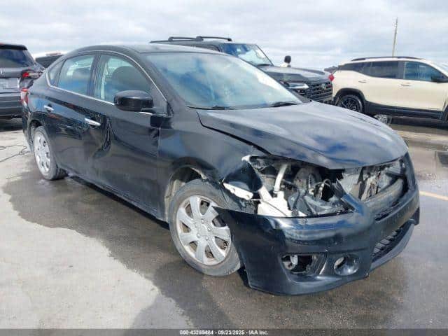 2015 NISSAN SENTRA BACK GLASS - 1004493609