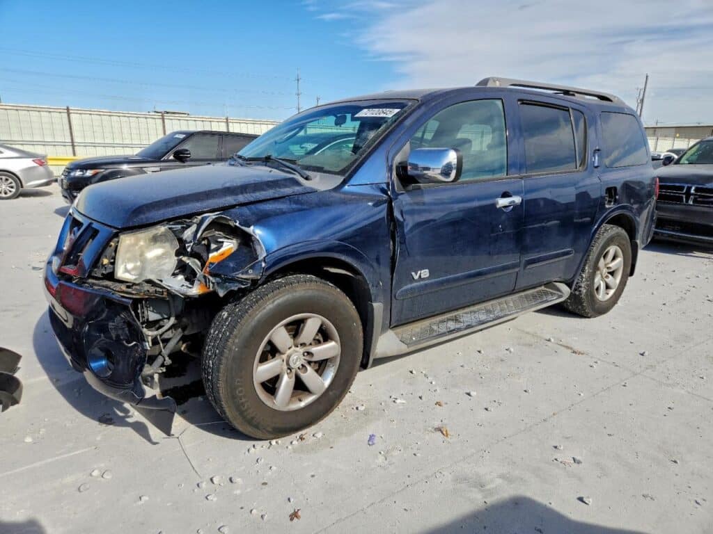 2008 NISSAN ARMADA DOOR WINDOW REGULATOR FR - 1004551950