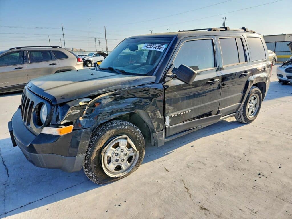 2015 JEEP PATRIOT DOOR ASSEMBLY FRONT - 1004636842