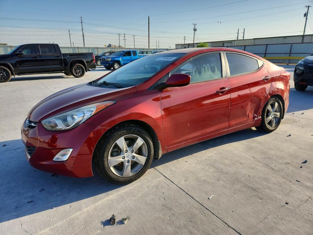 2013 HYUNDAI ELANTRA SIDE VIEW MIRROR - 1004652761