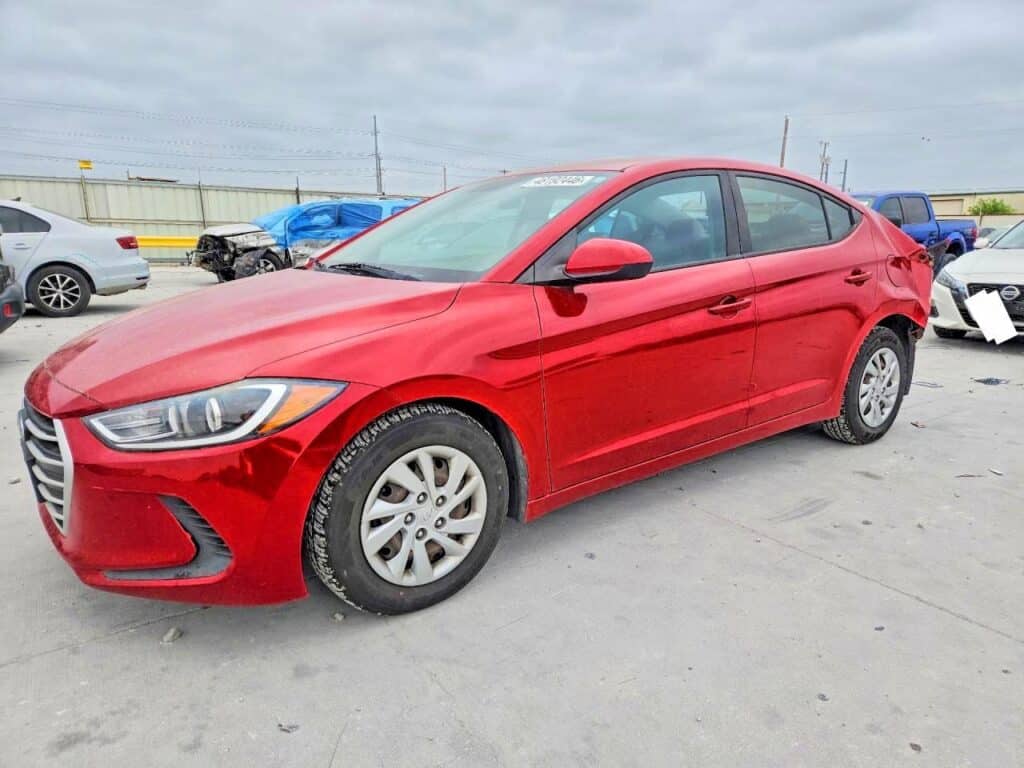 2017 HYUNDAI ELANTRA BUMPER REINF FRONT - 1004648073