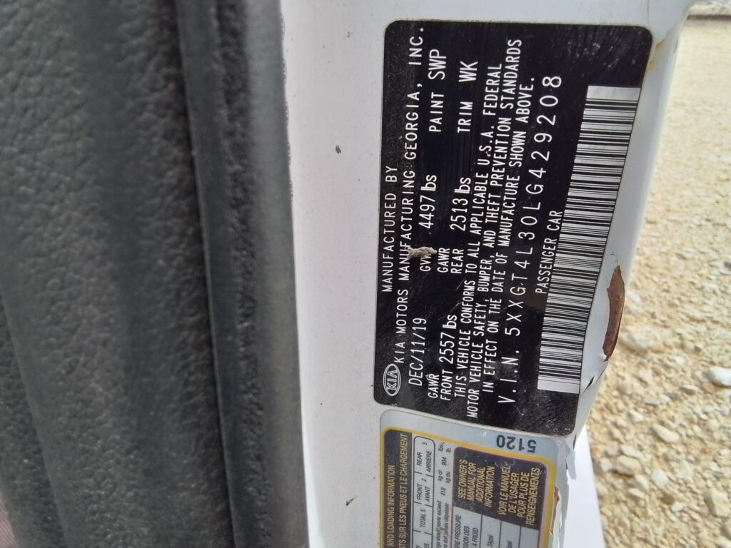 2020 KIA OPTIMA SUSPENSION CROSSMEMBER K-FRAME - 1004665090