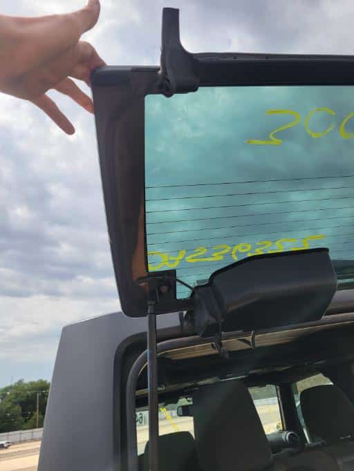 2017 JEEP WRANGLER BACK GLASS - 1004408816