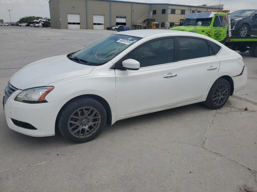 2013 NISSAN SENTRA BACK GLASS - 1004451686