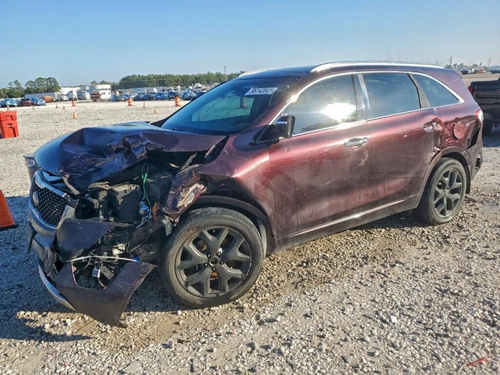2016 KIA SORENTO DOOR GLASS REAR - 1004598203