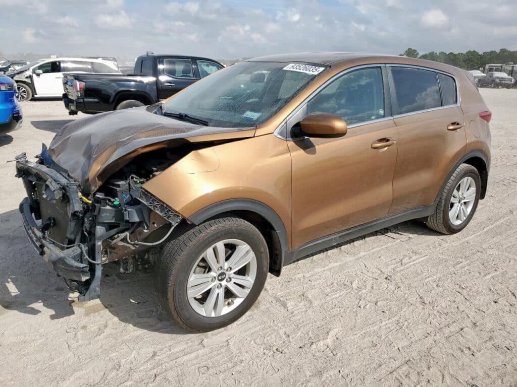2017 KIA SPORTAGE DOOR ASSEMBLY FRONT - 1004630555