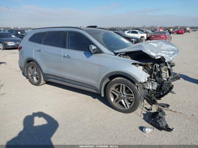 2017 HYUNDAI SANTA_FE BUMPER REIN REAR - 1004604216