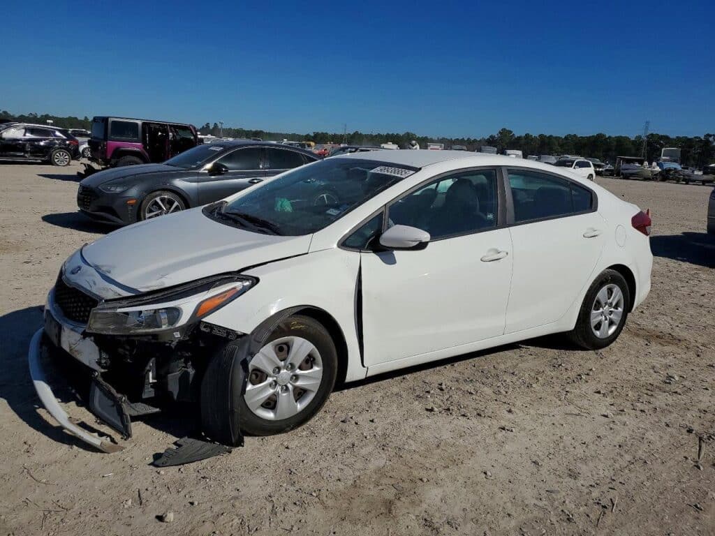 2017 KIA FORTE BUMPER ASSEMBLY REAR - 1004567893