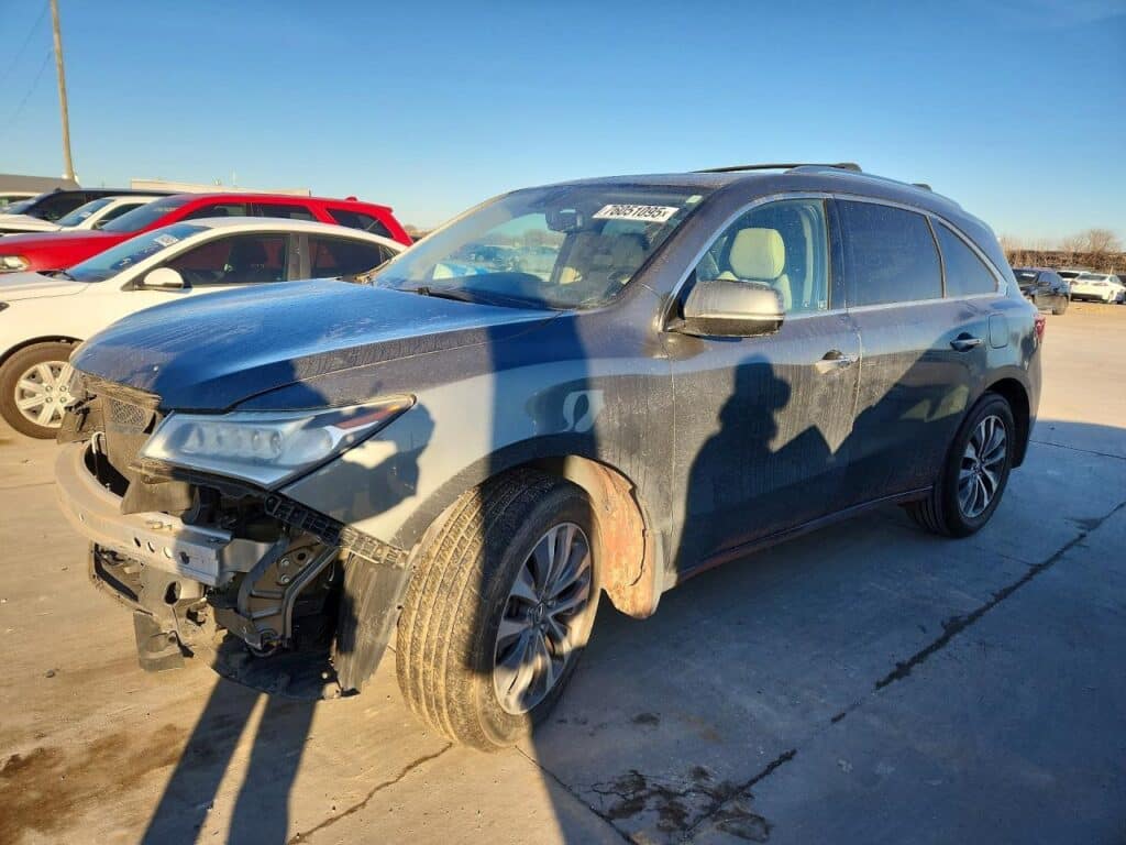2014 ACURA MDX DOOR ASSEMBLY FRONT - 1004596129