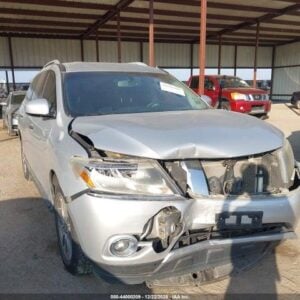 2015 NISSAN PATHFINDER SIDE VIEW MIRROR - 1004661182