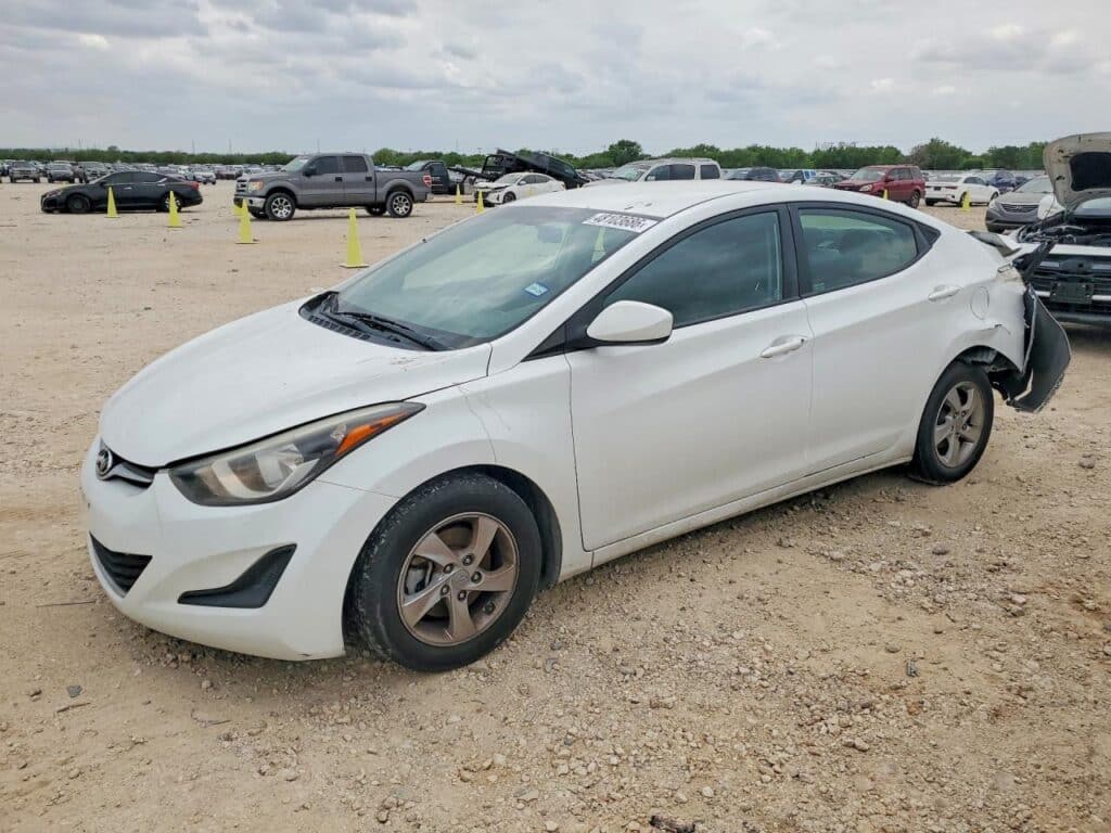 2014 HYUNDAI ELANTRA ENGINE ASSEMBLY - 1004637249