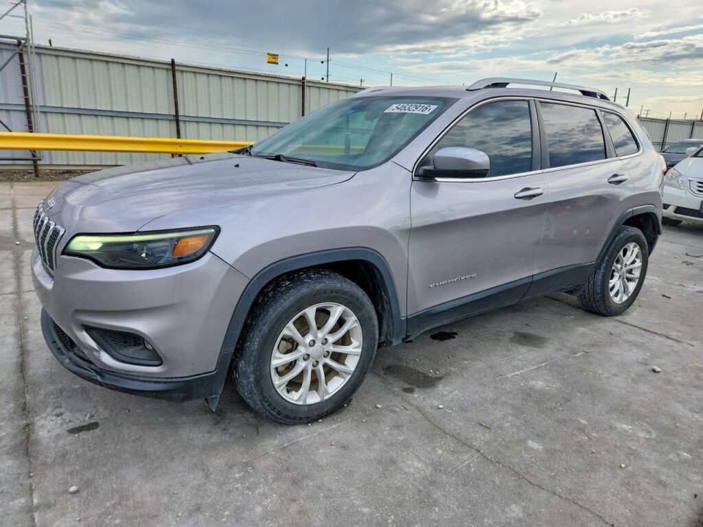 2019 JEEP CHEROKEE HOOD - 1004710849