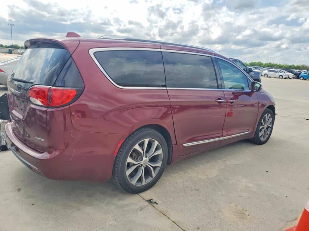 2017 CHRYSLER PACIFICA INFO-GPS-TV SCREEN - 1004698736