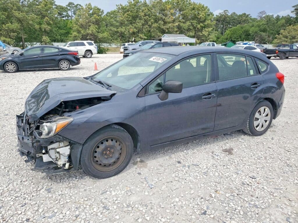 2016 SUBARU IMPREZA SEAT FRONT - 1004688482