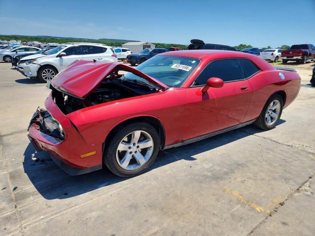 2010 DODGE CHALLENGER DOOR ASSEMBLY FRONT - 1004689711