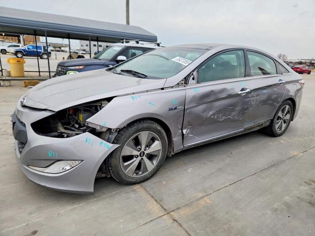 2012 HYUNDAI SONATA ENGINE ASSEMBLY - 1004582137