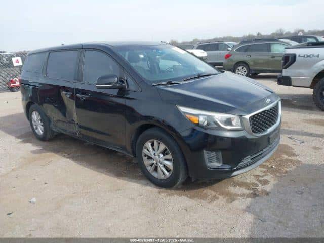 2016 KIA SEDONA BUMPER ASSEMBLY REAR - 1004536809