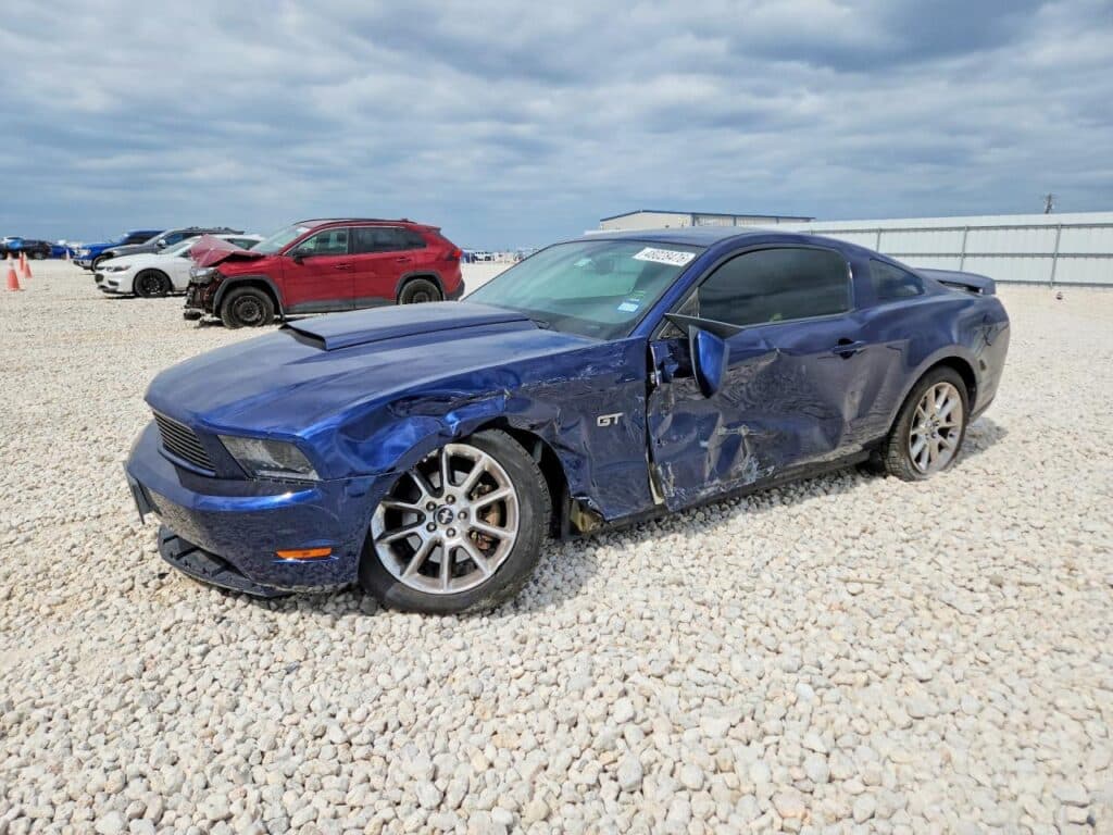 2010 FORD MUSTANG ENGINE ASSEMBLY - 1004663110