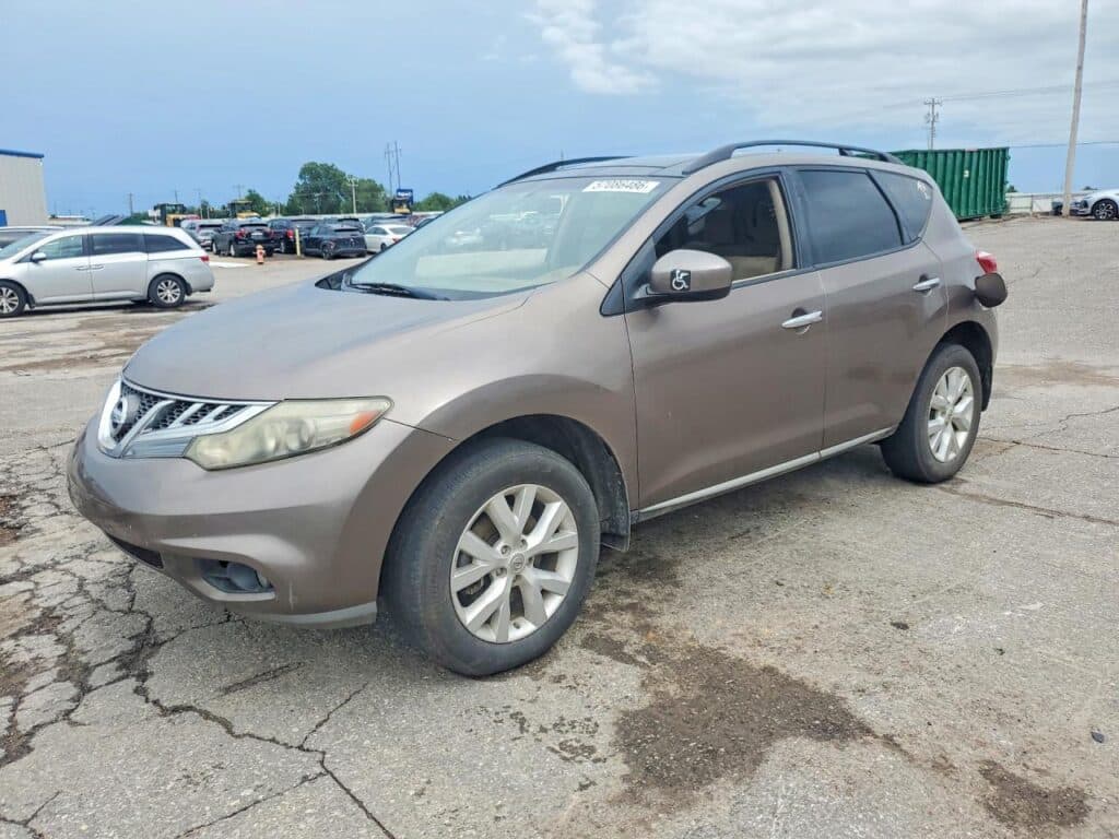 2011 NISSAN MURANO BACK GLASS - 1004750020