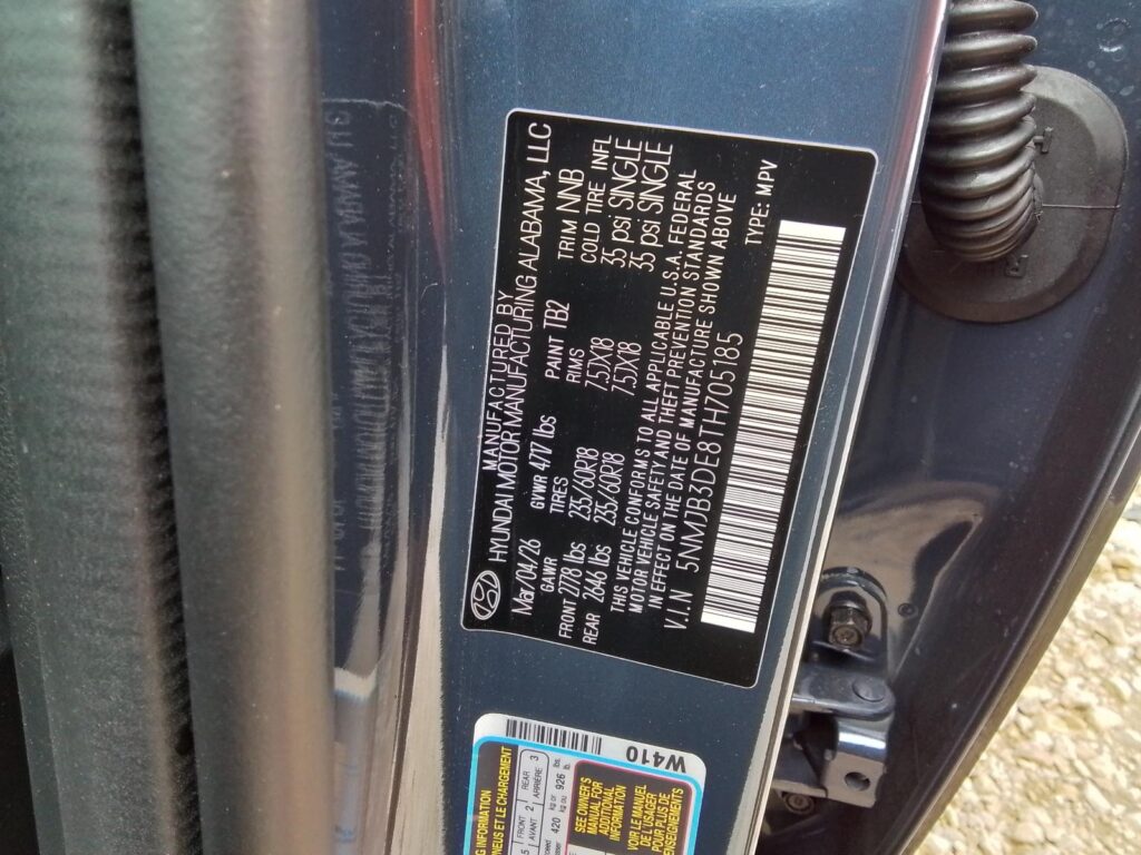 2026 HYUNDAI TUCSON CAMERA/PROJECTOR - 1004676693