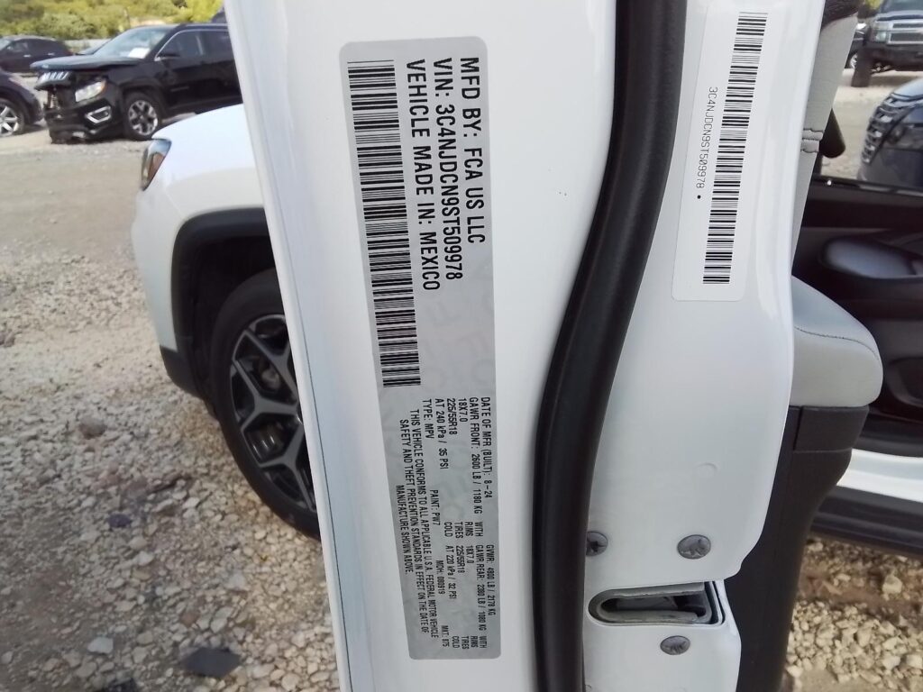 2025 JEEP COMPASS WHEEL - 1004712479